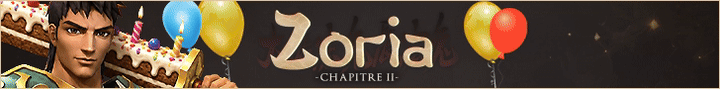 Zoria - &Eacute;v&egrave;nement Anniversaire - 1 an